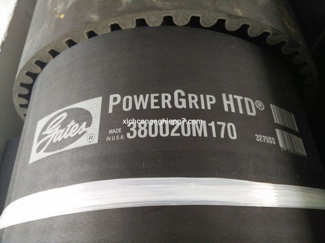 HTD POWER GRIP 20M 3800 170 Kauçuk Zaman Kayışı